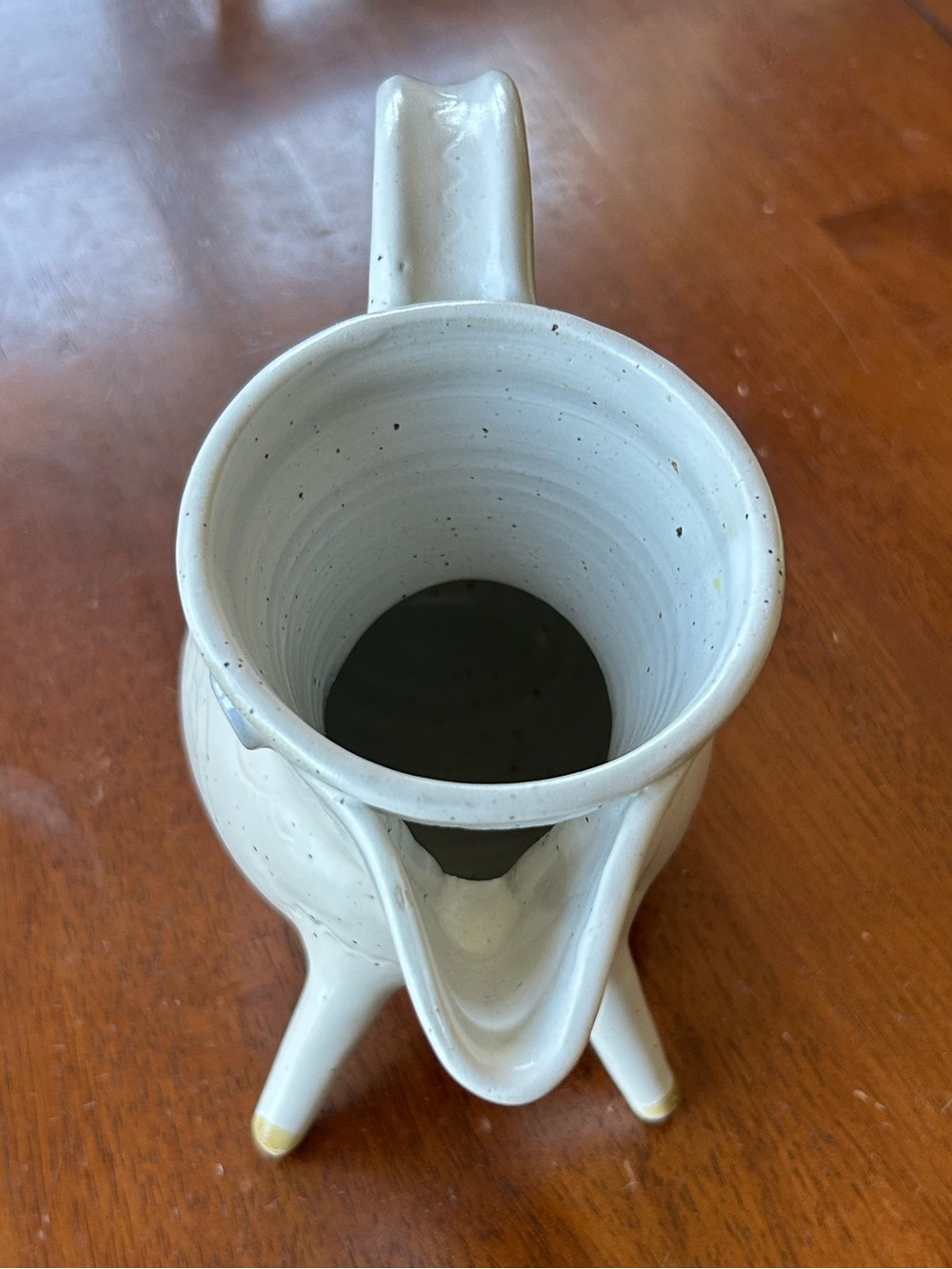 Handcrafted Zoomorphic Studio Pottery Pitcher EUC RARE - Picture 7 of 13